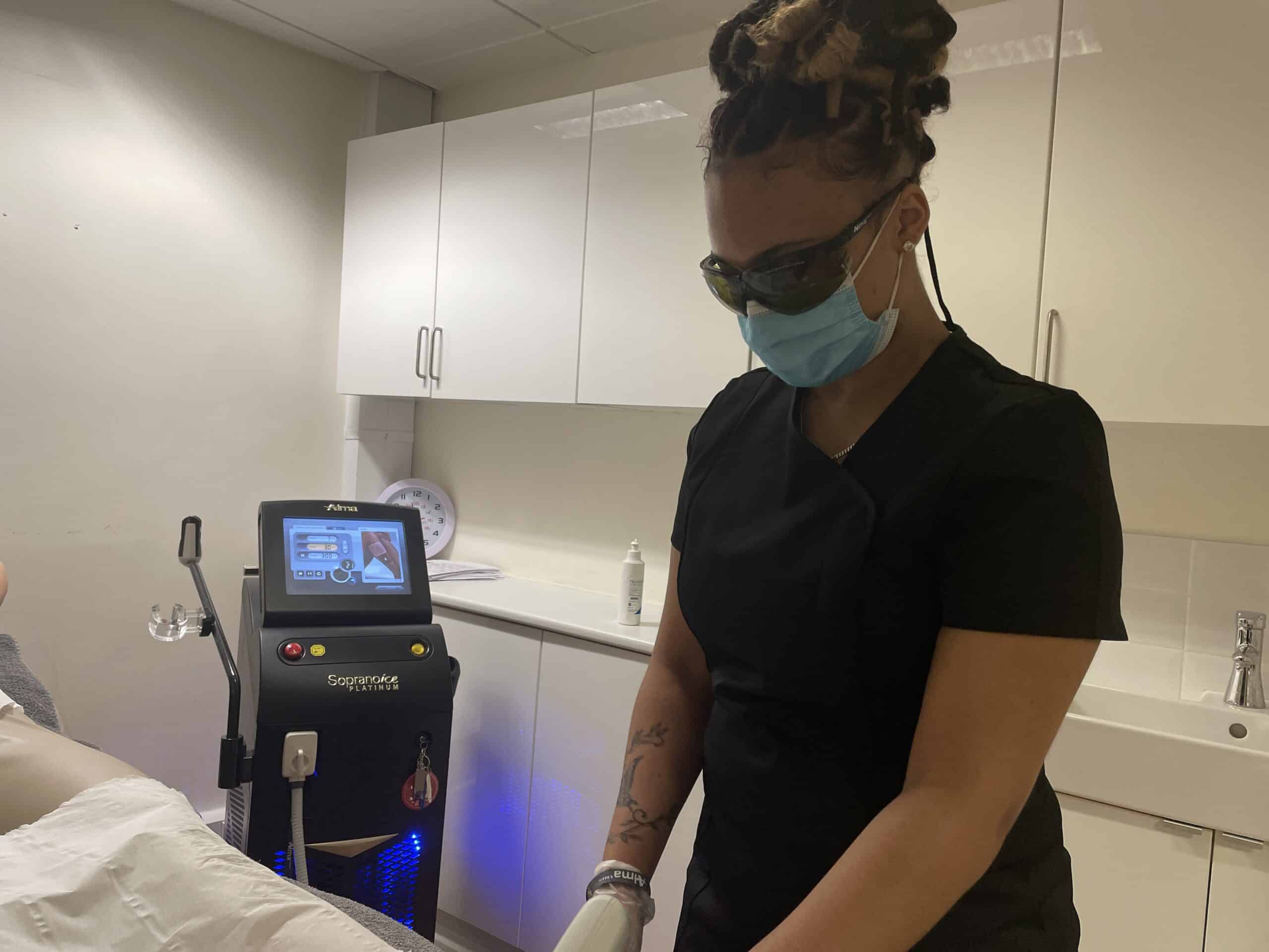 level 4 laser and ipl classroom at lsbm