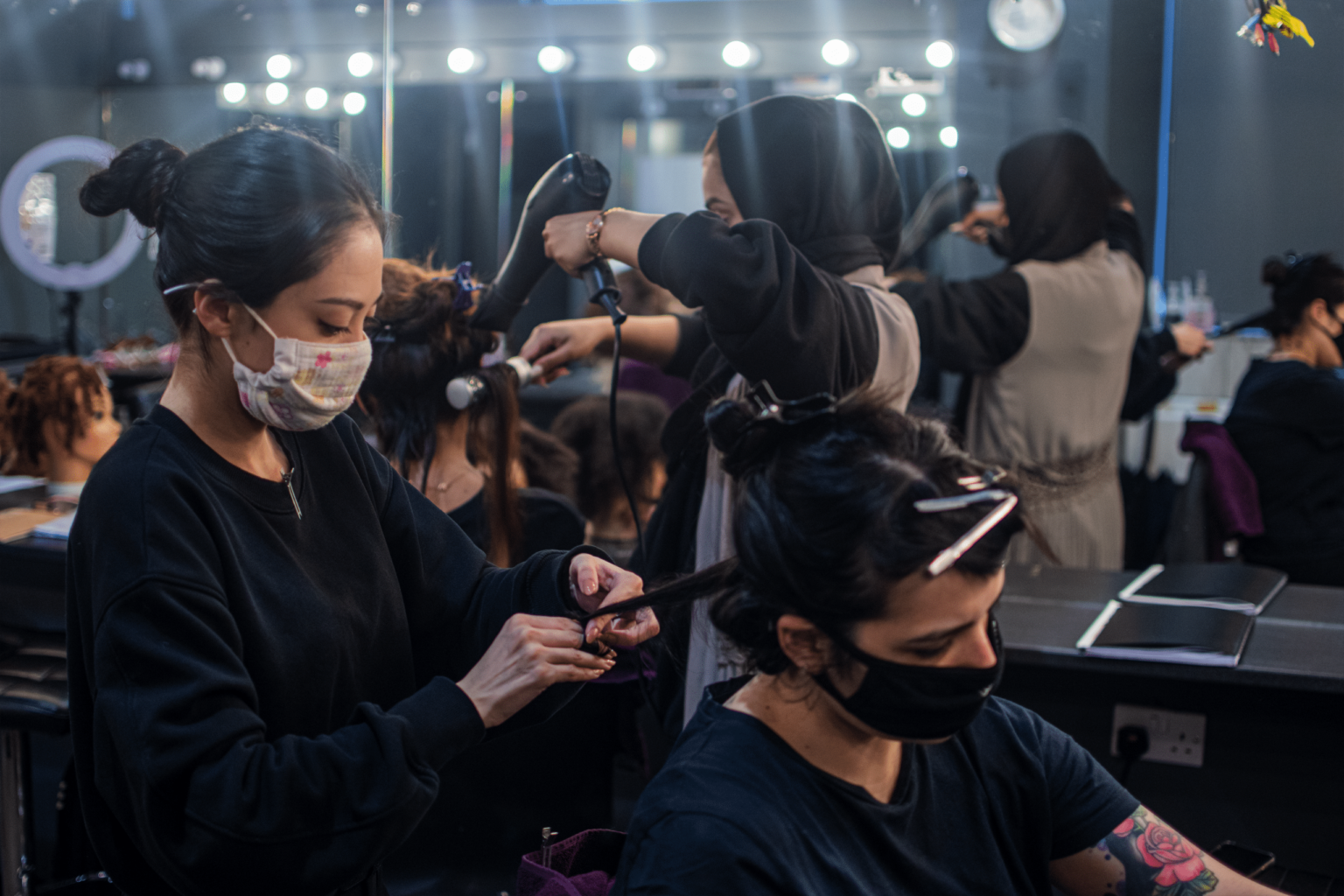 MASA Beginners Hairstyling LSBM London Beauty Therapy & Makeup